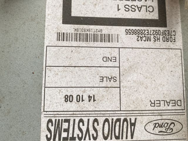 bontott FORD MONDEO IV Navigációs Fejegység