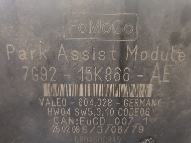 bontott FORD MONDEO IV Tolatóradar Elektronika