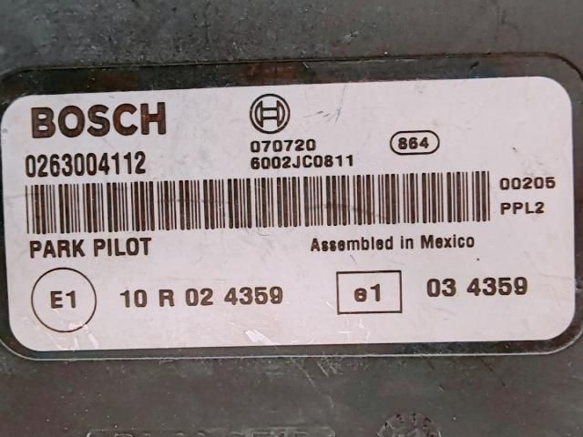 bontott FORD MONDEO IV Tolatóradar Elektronika