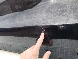 bontott FORD PUMA Bal első Ajtó (Üres lemez)