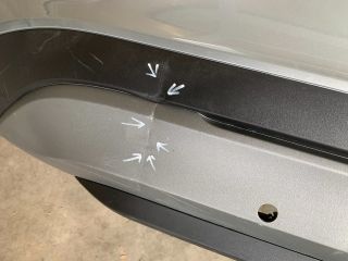 bontott FORD PUMA Hátsó Lökhárító (Üresen)