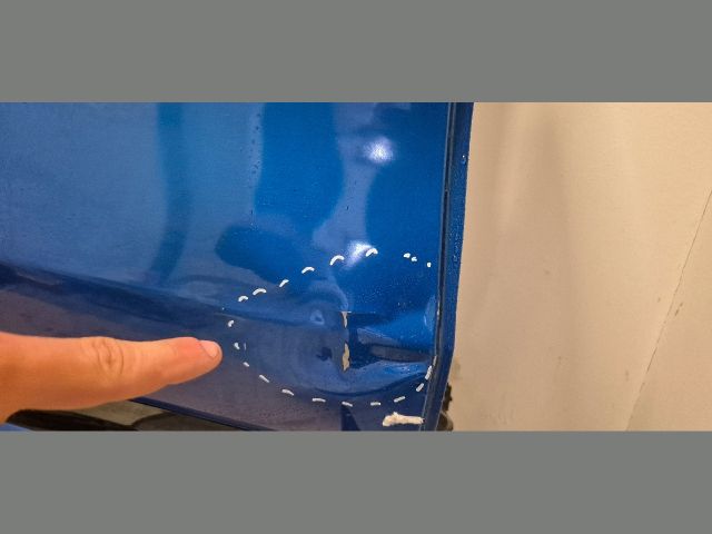 bontott FORD PUMA Jobb hátsó Ajtó (Üres lemez)