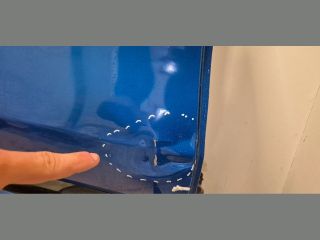 bontott FORD PUMA Jobb hátsó Ajtó (Üres lemez)