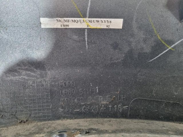 bontott FORD RANGER Bal első Sárvédő Szélesítő