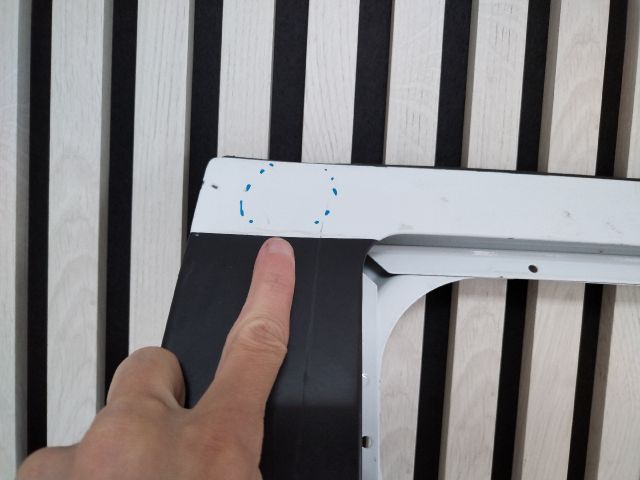 bontott FORD RANGER Bal hátsó Ajtó (Üres lemez)