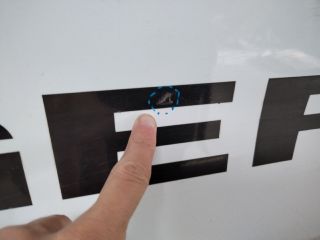 bontott FORD RANGER Bal hátsó Ajtó (Üres lemez)