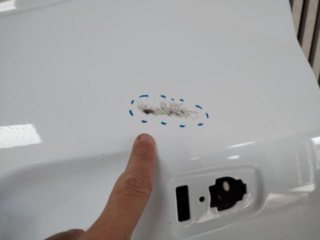 bontott FORD RANGER Bal hátsó Ajtó (Üres lemez)