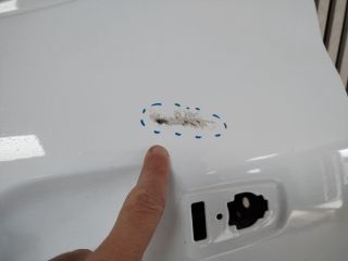 bontott FORD RANGER Bal hátsó Ajtó (Üres lemez)