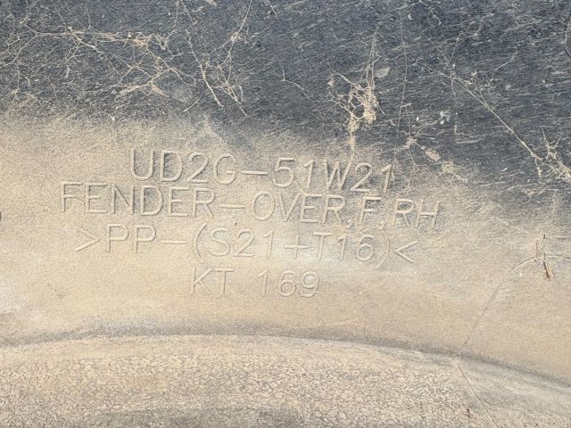 bontott FORD RANGER Jobb első Sárvédő Díszléc