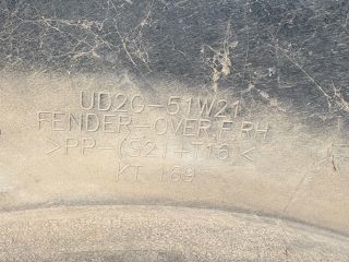 bontott FORD RANGER Jobb első Sárvédő Díszléc