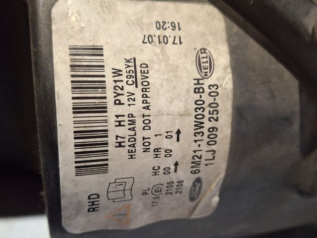 bontott FORD S-MAX Bal Fényszóró