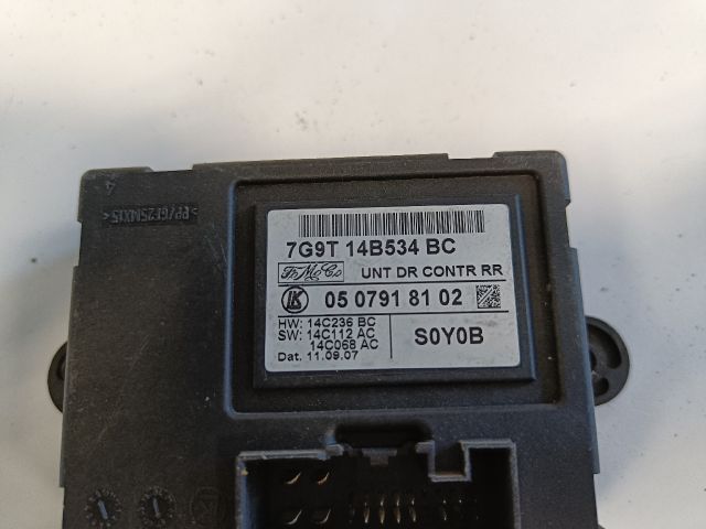 bontott FORD S-MAX Bal hátsó Ajtó Vezérlőegység