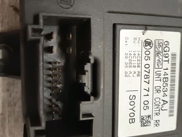 bontott FORD S-MAX Bal hátsó Ajtó Vezérlőegység