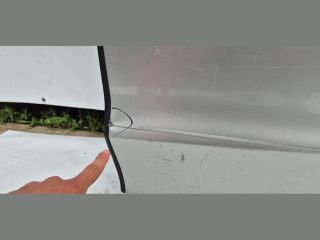 bontott FORD S-MAX II Bal hátsó Ajtó (Üres lemez)