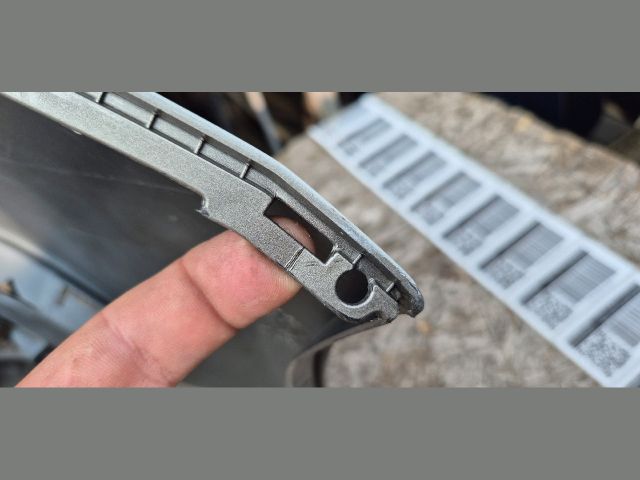 bontott FORD S-MAX II Első Lökhárító (Üresen)