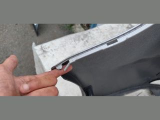 bontott FORD S-MAX II Hátsó Lökhárító (Üresen)