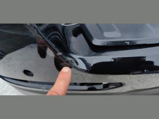 bontott FORD S-MAX II Hátsó Lökhárító (Üresen)