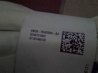 bontott FORD S-MAX II Jobb Függönylégzsák és Oldallégzsák