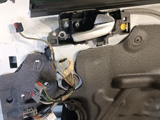 bontott FORD S-MAX Jobb első Ajtó (Részeivel)