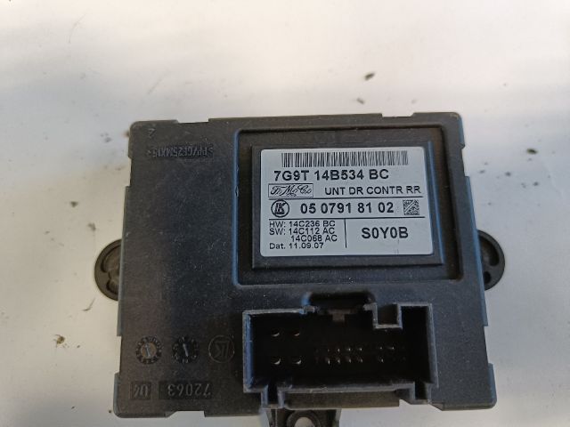 bontott FORD S-MAX Jobb hátsó Ajtó Vezérlőegység