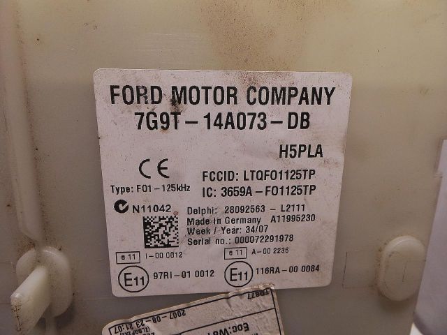 bontott FORD S-MAX Komfort Elektronika