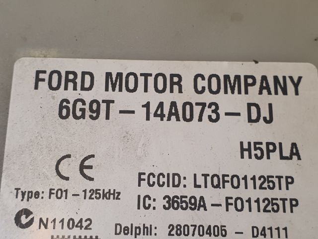 bontott FORD S-MAX Komfort Elektronika