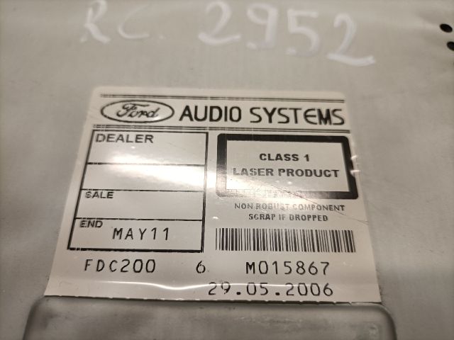 bontott FORD S-MAX Rádió / CD