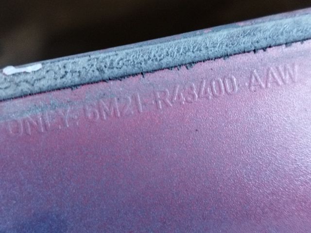 bontott FORD S-MAX Rendszámtábla Világítás Keret