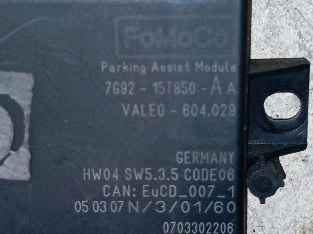 bontott FORD S-MAX Tolatóradar Elektronika