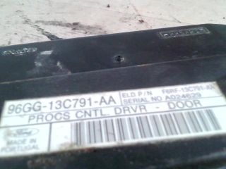 bontott FORD SCORPIO Központizár Elektronika