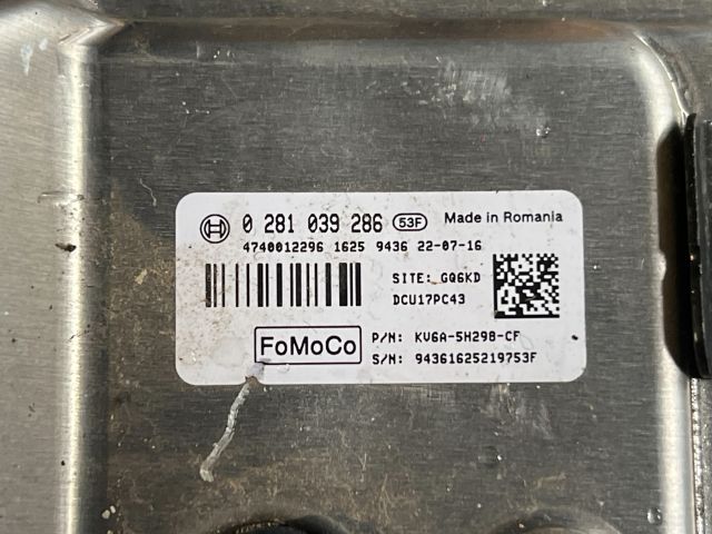 bontott FORD TRANSIT AdBlue Vezérlőegység