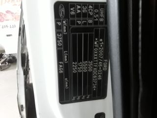 bontott FORD TRANSIT Bal Csomagtérajtó (Üres lemez)