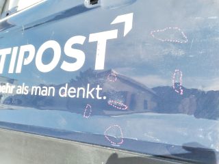 bontott FORD TRANSIT Bal első Ajtó (Üres lemez)