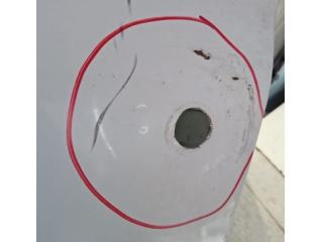 bontott FORD TRANSIT Bal első Ajtó (Üres lemez)