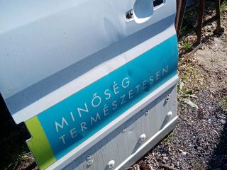 bontott FORD TRANSIT Bal hátsó Ajtó (Üres lemez)