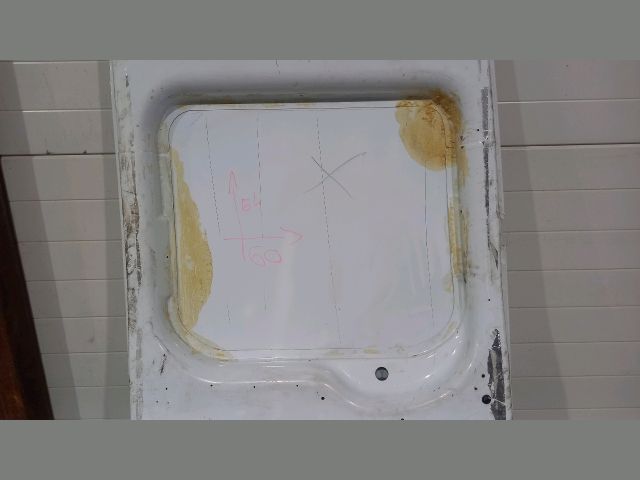 bontott FORD TRANSIT Bal hátsó Ajtó (Üres lemez)