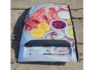 bontott FORD TRANSIT Bal hátsó Ajtó (Üres lemez)