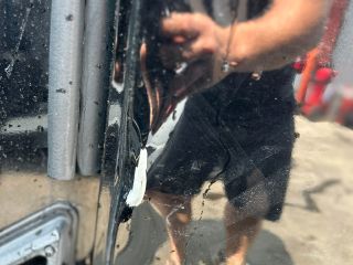 bontott FORD TRANSIT Bal Tolóajtó (Üres lemez)