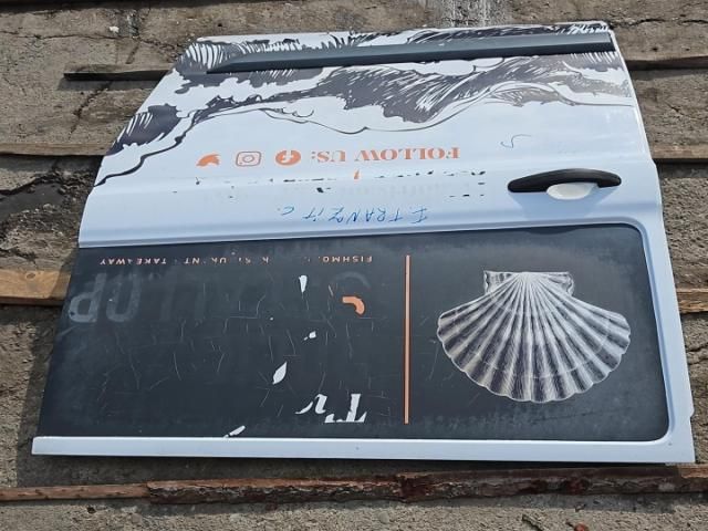 bontott FORD TRANSIT Bal Tolóajtó (Üres lemez)