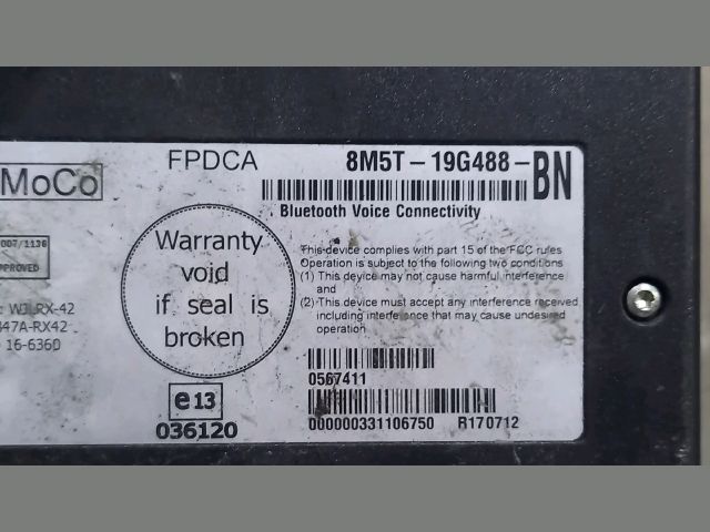 bontott FORD TRANSIT Bluetooth Elektronika