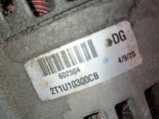 bontott FORD TRANSIT CONNECT Generátor