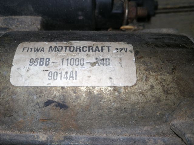 bontott FORD TRANSIT CONNECT Önindító