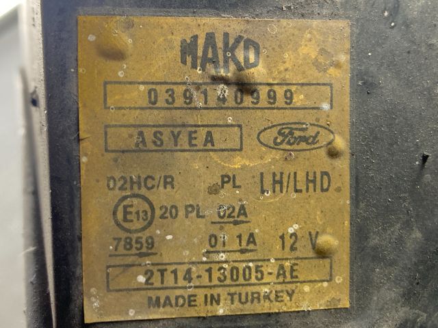 bontott FORD TRANSIT CONNECT Bal Fényszóró