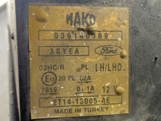 bontott FORD TRANSIT CONNECT Bal Fényszóró