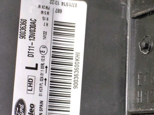 bontott FORD TRANSIT CONNECT Bal Fényszóró