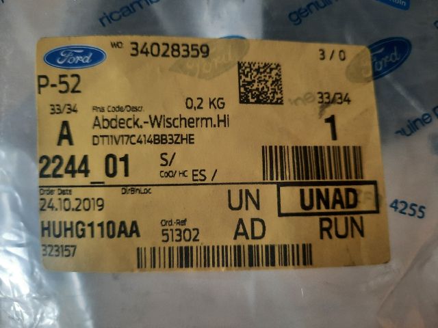 bontott FORD TRANSIT CONNECT Bal hátsó Ajtó Kárpit