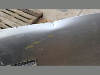 bontott FORD TRANSIT CONNECT Bal Tolóajtó (Üres lemez)