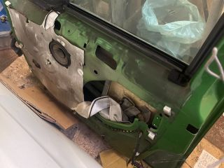 bontott FORD TRANSIT CONNECT Jobb első Ajtó (Üres lemez)