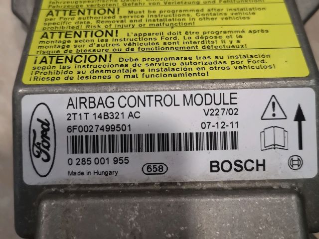 bontott FORD TRANSIT CONNECT Légzsák Elektronika