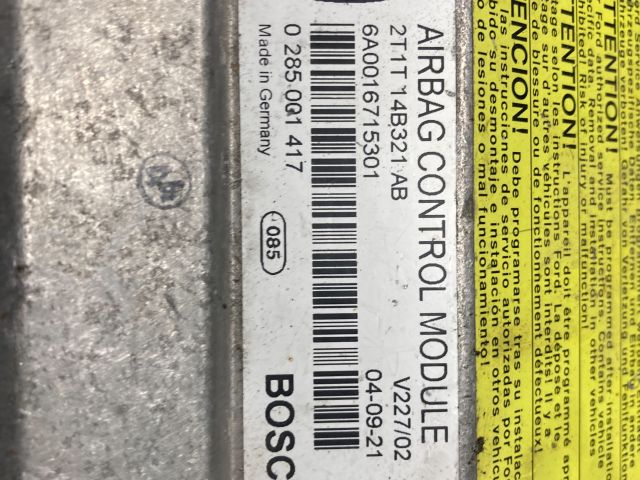 bontott FORD TRANSIT CONNECT Légzsák Indító Modul Oldallégzsák